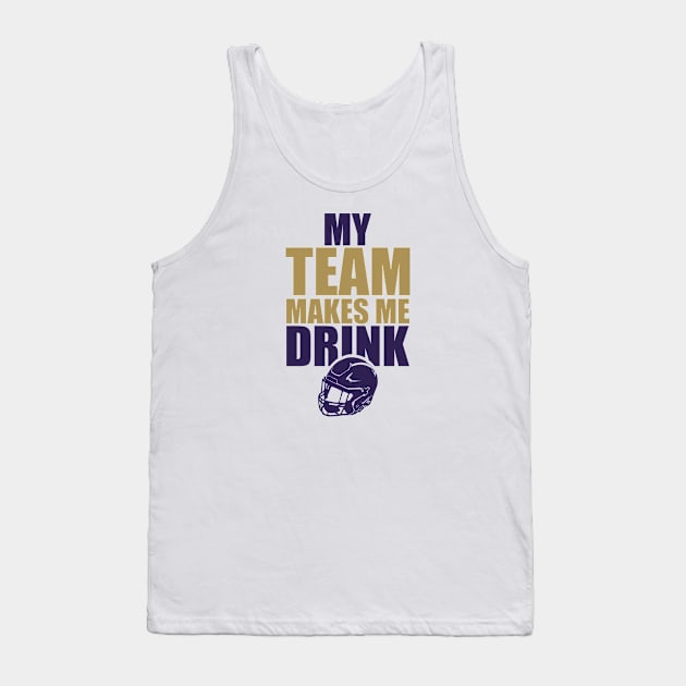 NFL Baltimore Ravens Drink Tank Top by SillyShirts